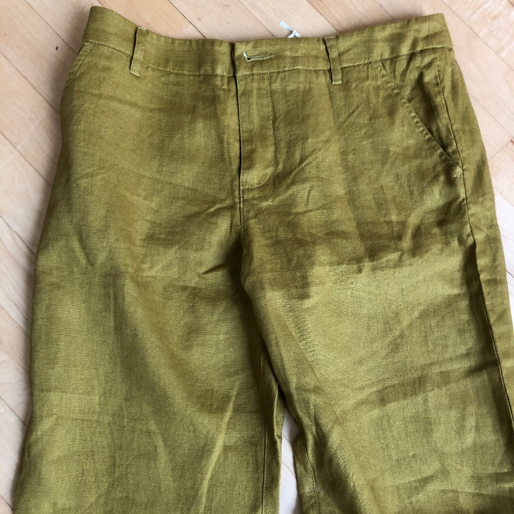 Green Garnet Hill Women’s Pants